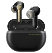soundpeats capsule3 pro+ earbuds and case , in black