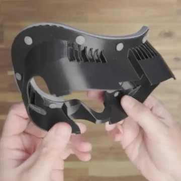 oblik facial interface angle side view