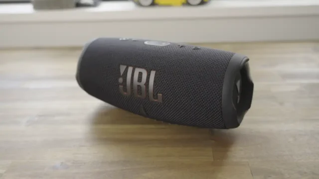 JBL Charge 5 on a table